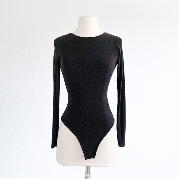 PRETTY LITTLE THING Black Bodysuit - Picture 2 of 9